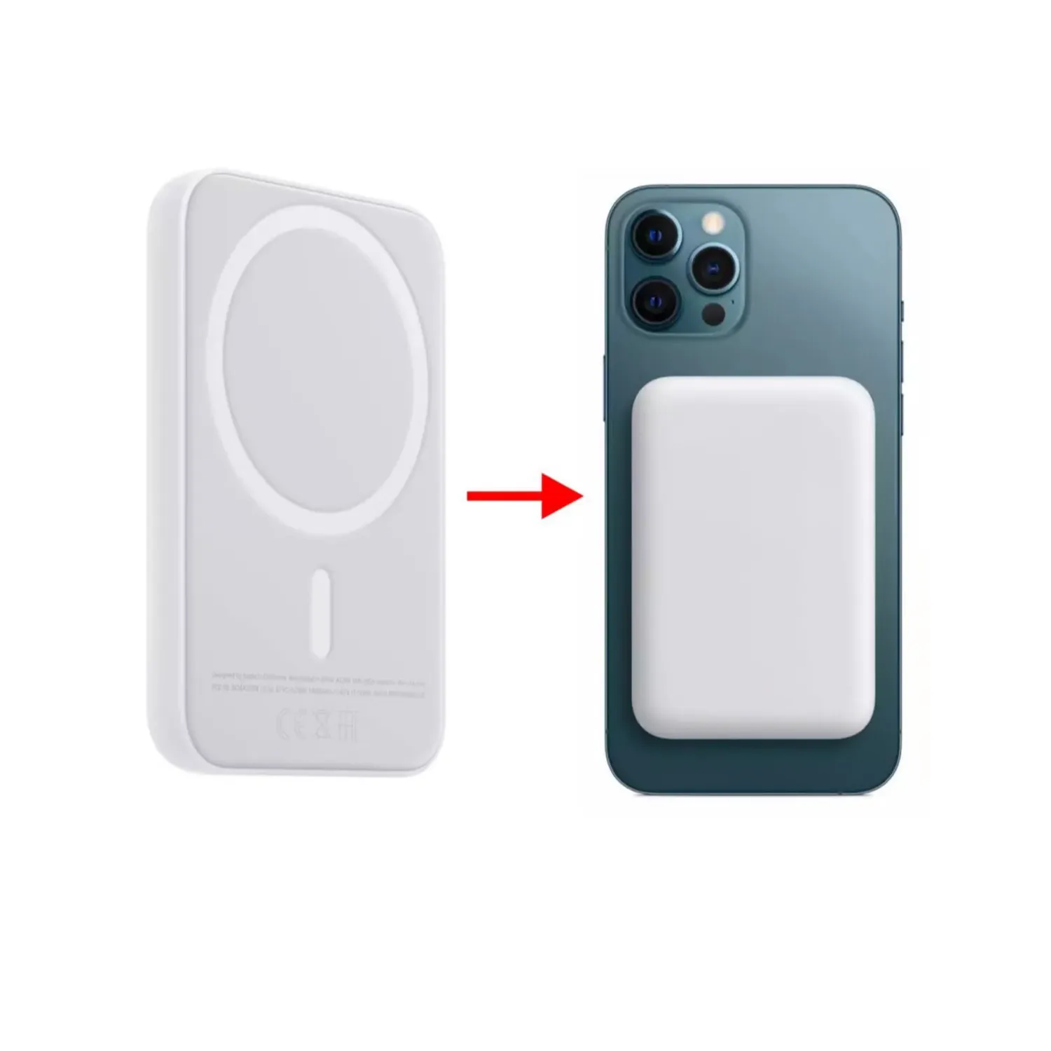 Cargador Portátil MagSafe para iPhone de 20,000 mAh miniatura 2